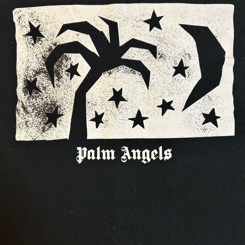 Palm Angels Black Short Sleeve Tee EUC!!! GREAT DEAL!!! - Picture 2 of 6